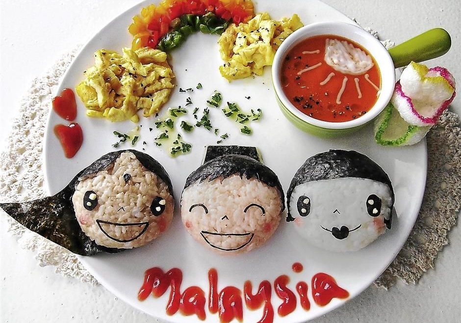 Fantastical plates of food art