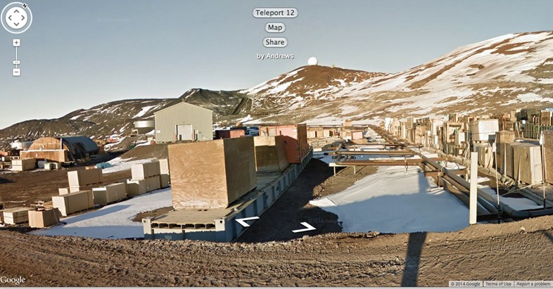 A Canadian artist has rigged Google Maps to explore random locations over the globe