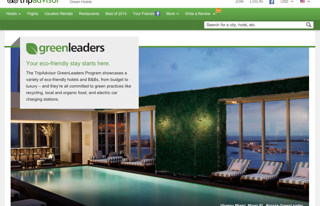 An Argument for Adding Sustainability to TripAdvisor Ratings