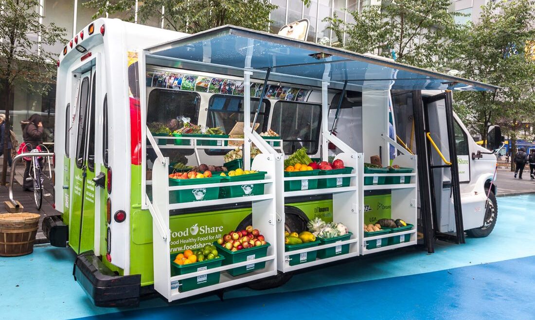 Farmer’s Market On Wheels Delivers Veggies To Toronto’s Food Deserts