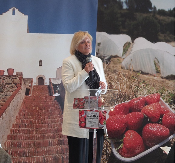 IGCAT invited to speak at the opening of the Vallalta Strawberry Fair