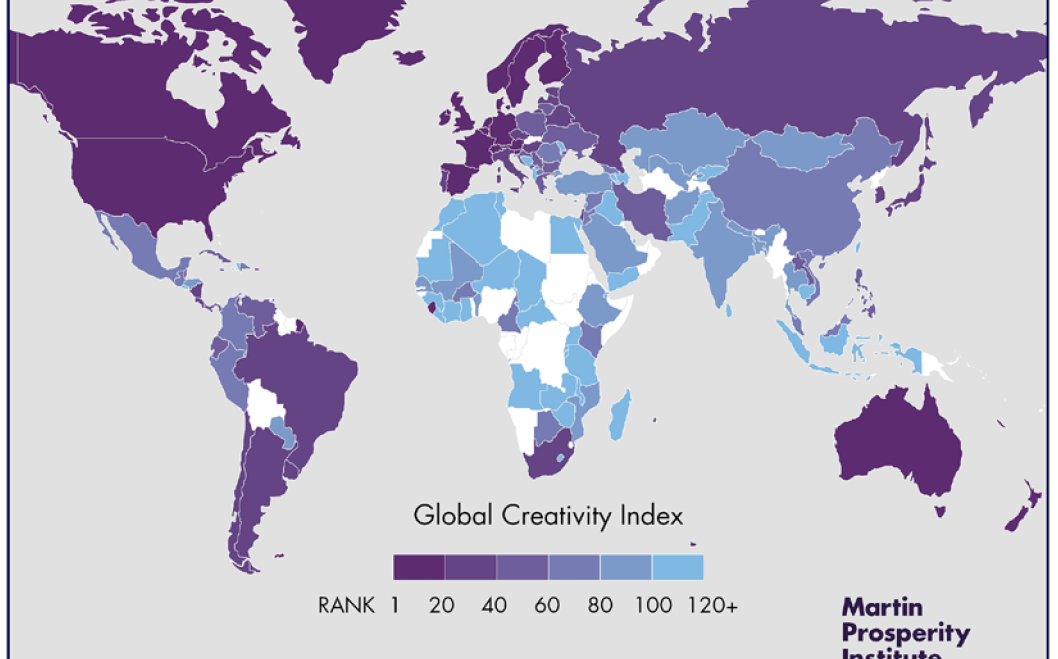 Mapping the Connections Between Cities, Inequality, and Creative Economies