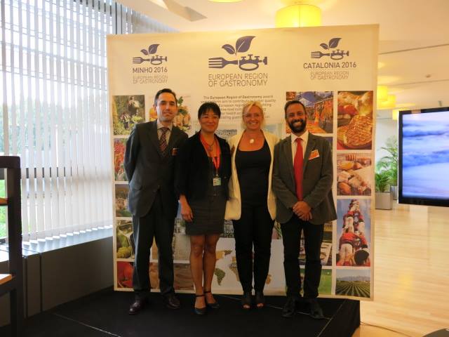 Catalonia and Minho, present their programs for 2016 to SEDEC, COR