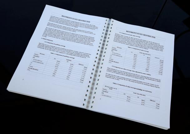 Greenpeace publishes confidential U.S. – EU trade deal documents