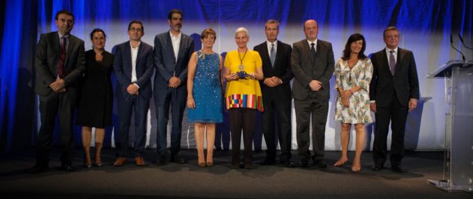 Maria Fernanda Di Giacobbe is awarded the first Basque Culinary World Priza