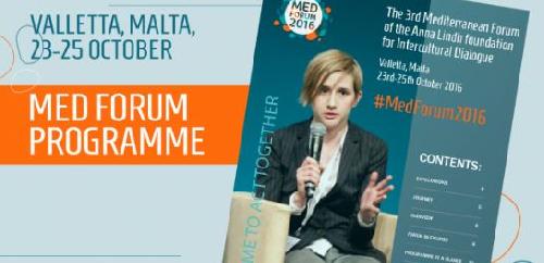 Anna Lindh Foundation unveils MED FORUM programme