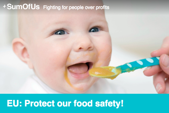 SumOfUs new sign petition: This is in your food!