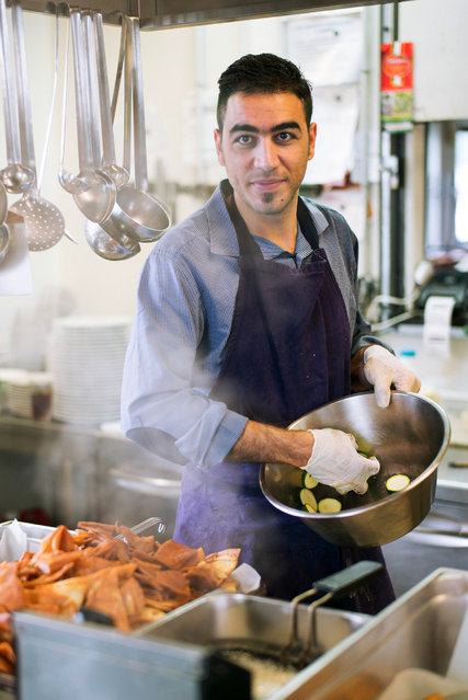 Refugees serve up a taste of home at food festival in France