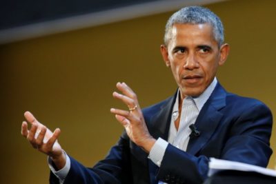 Barack Obama speaks at Food Innovation Summit in Italy