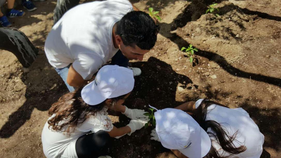 The young Aegean Gardeners start their trip to the Aegean diet and gastronomy from the island of Kos