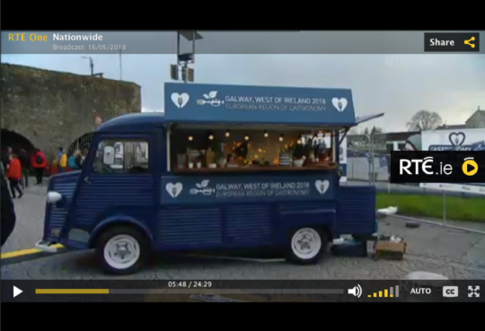 Galway-West of Ireland starring on national television