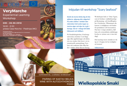 Learning by doing: FOODBIZ experiential learning workshops