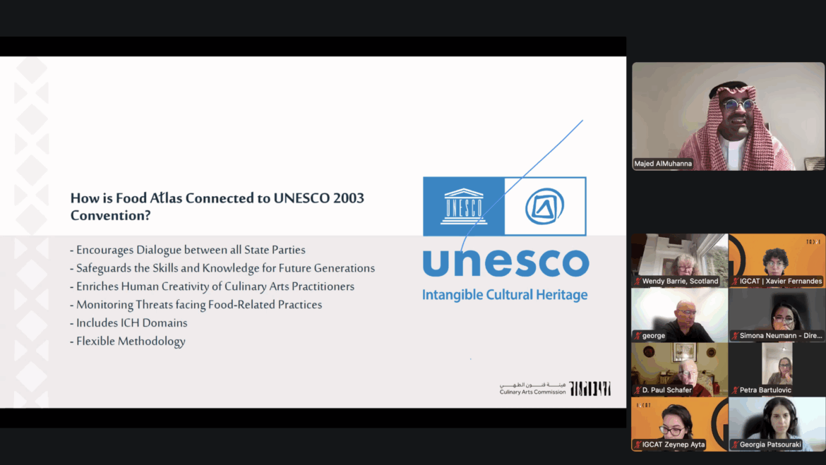 International Food Atlas Webinar: Exploring Food Heritage through a UNESCO-Supported Initiative