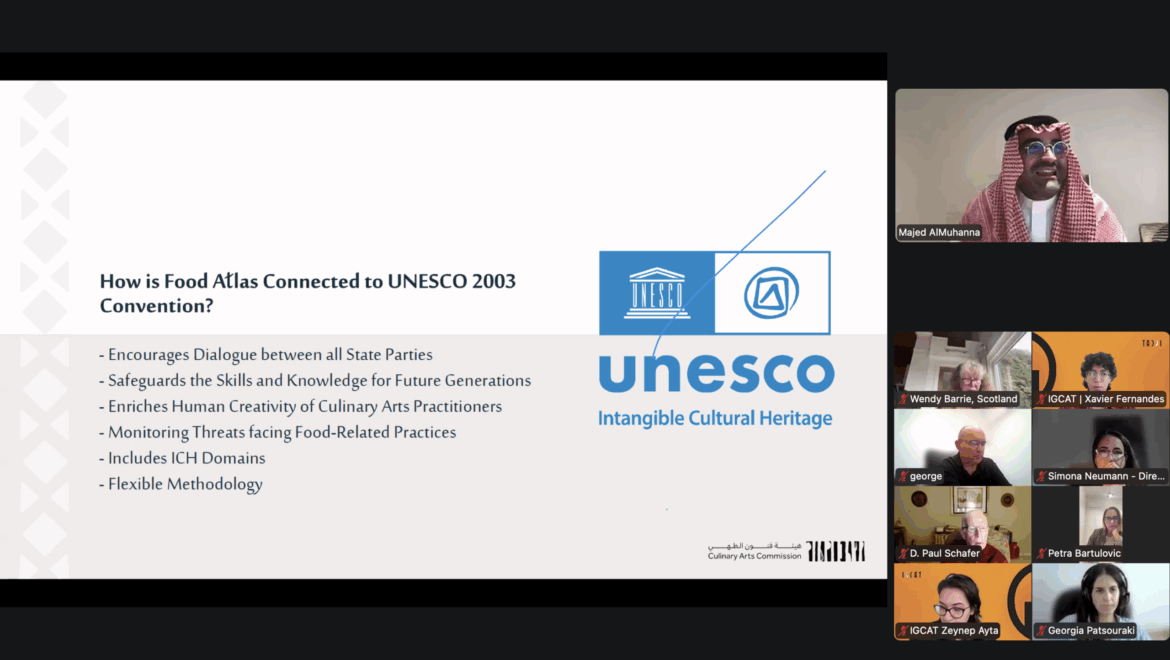 International Food Atlas Webinar: Exploring Food Heritage through a UNESCO-Supported Initiative