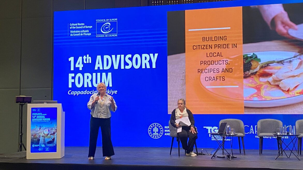 IGCAT advocates for food and landscape at the 14ᵗʰ Advisory Forum on Cultural Routes in Cappadocia