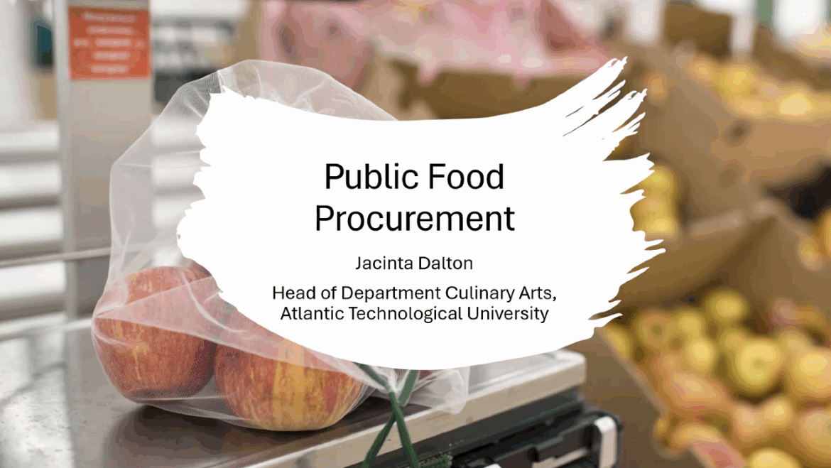 Rethinking Public Food Procurement for a Sustainable Future