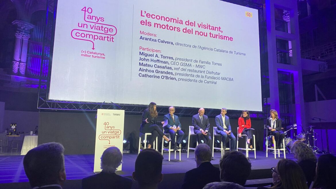 IGCAT at the 40th Anniversary of Catalan Tourism